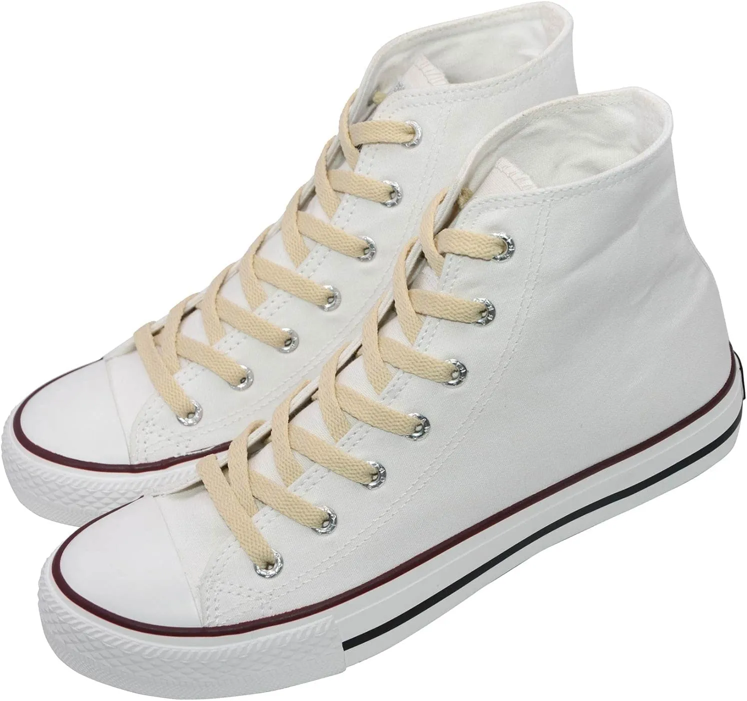 5/16" Flat Sneakers Shoe Laces, Sneakers Shoestrings, Trainers Shoelaces