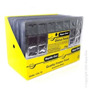 Aqua One Frozen Discus Food 110g Punch Out Pack^^^
