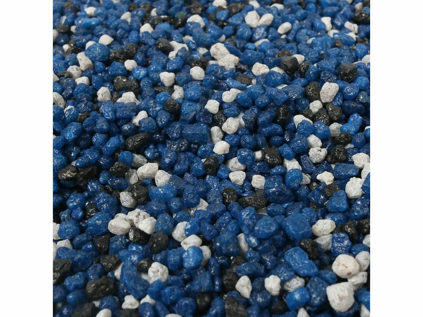 Aquarium color gravel mix 2KG blue