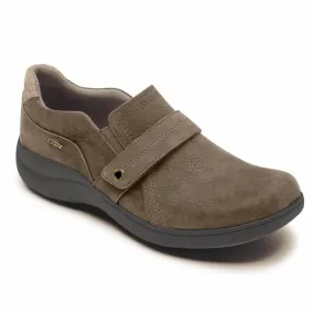 Aravon REV STRIDARC WATERPROOF SLIPON BROWN/NUBUCK