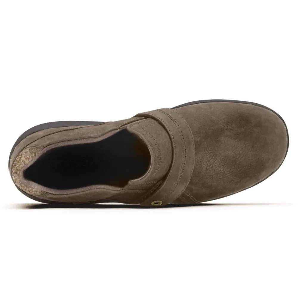 Aravon REV STRIDARC WATERPROOF SLIPON BROWN/NUBUCK