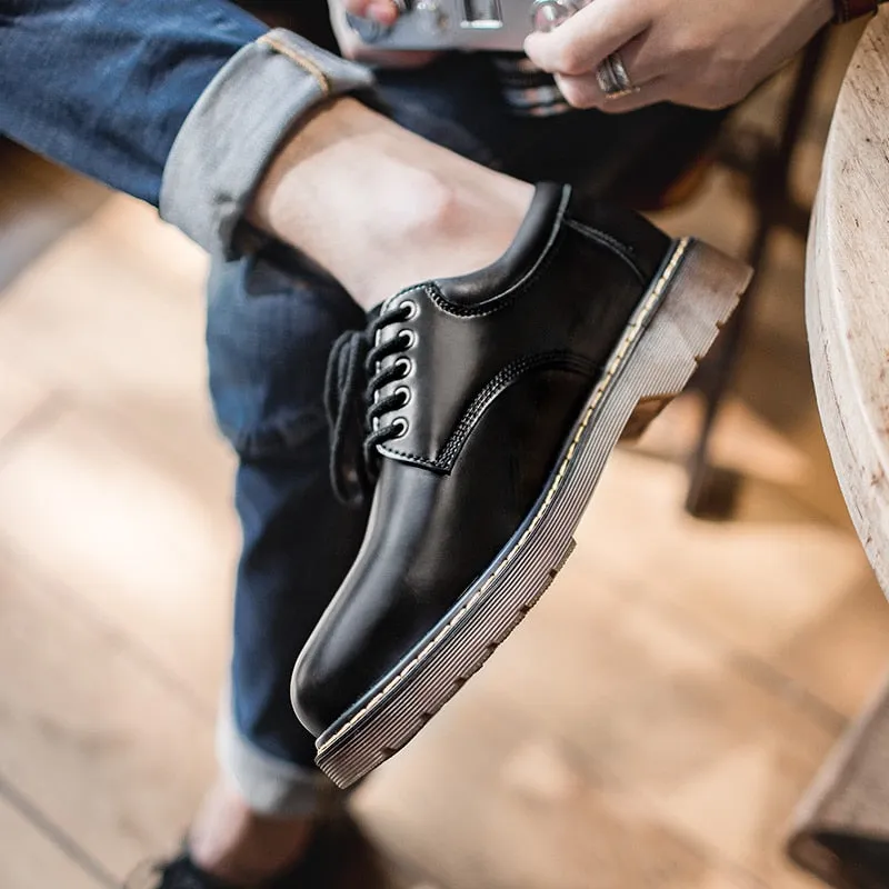 Casual Functional Work Leather Shoes