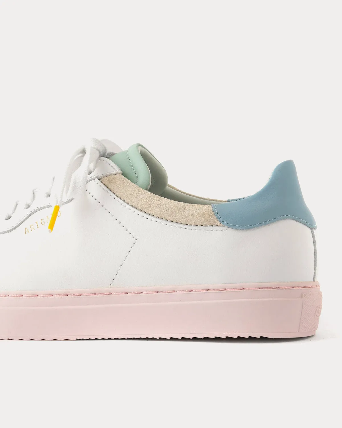 Clean 180 White / Pink Low Top Sneakers