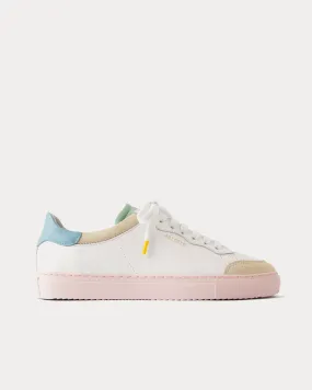 Clean 180 White / Pink Low Top Sneakers