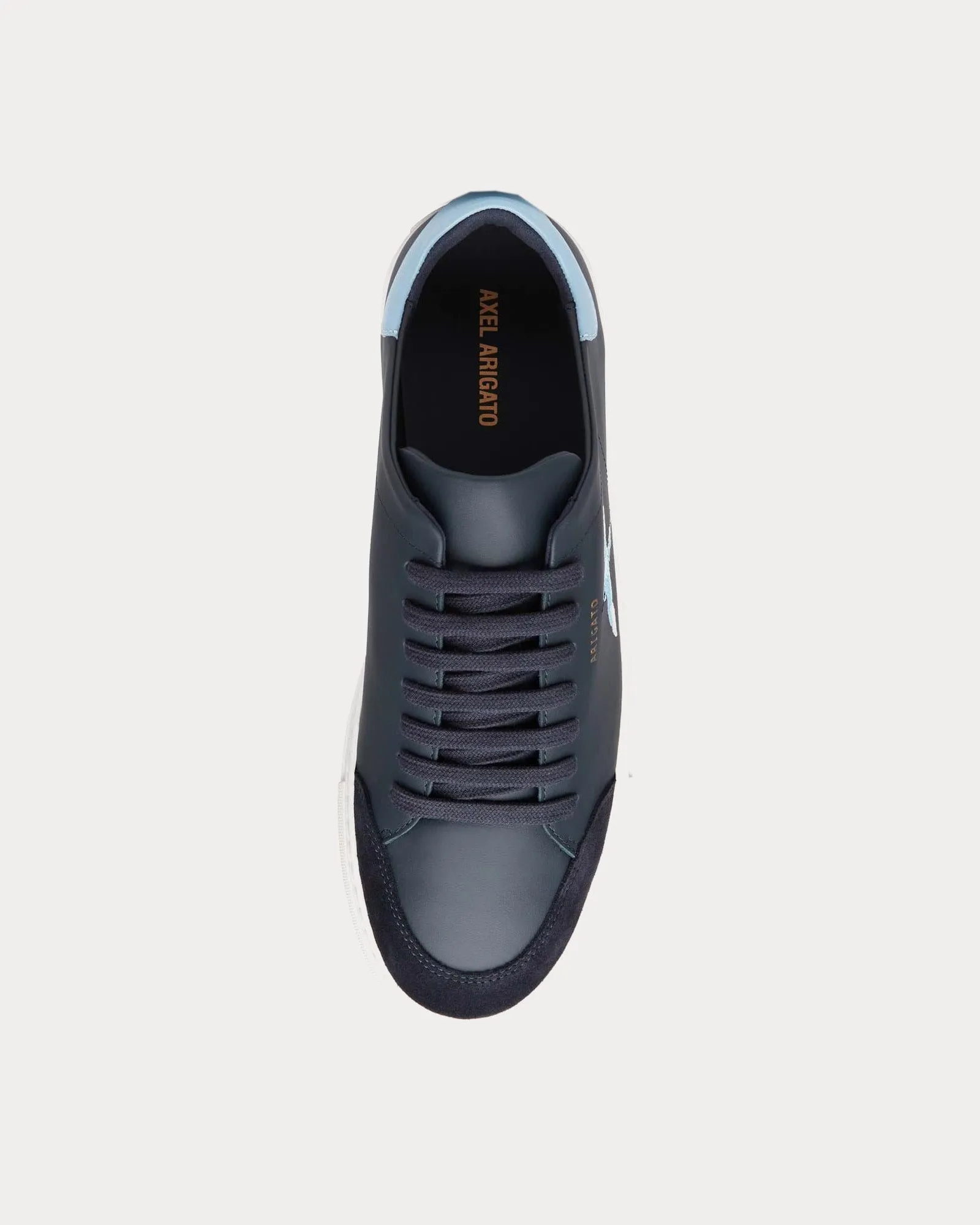 Clean 90 B Bird Dark Blue / Light Blue Low Top Sneakers