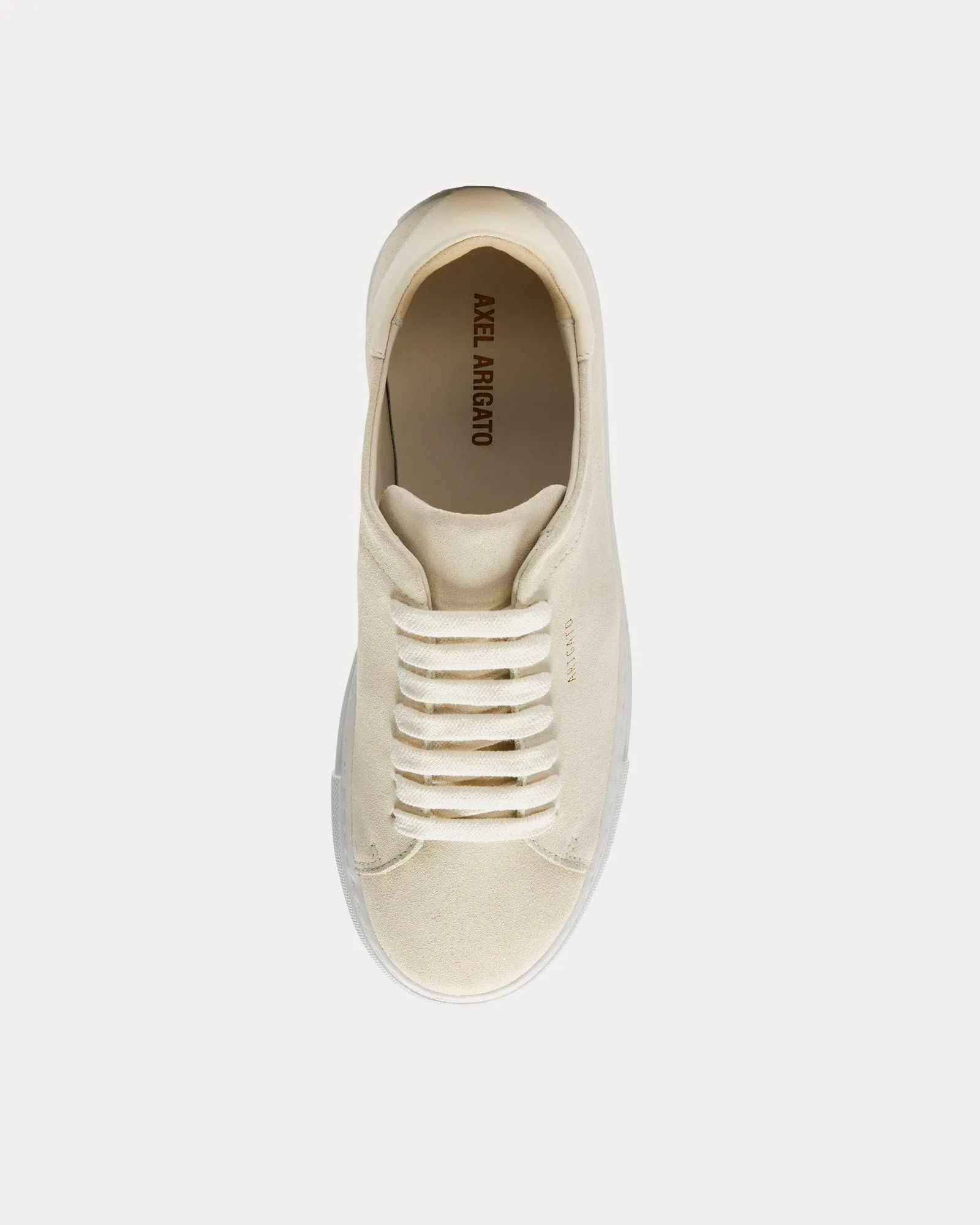 Clean 90 Suede Off-White / White Low Top Sneakers