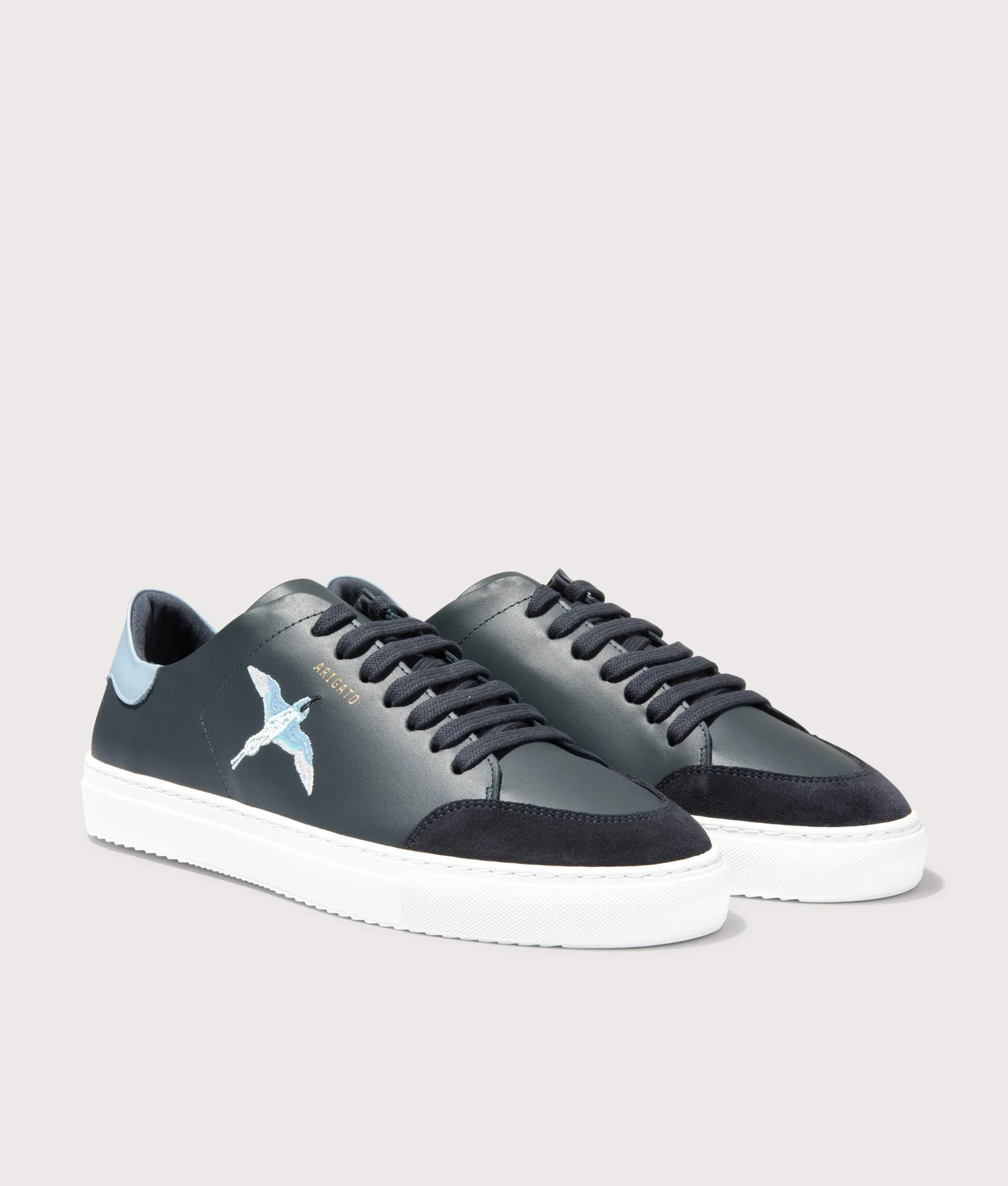 Clean 90 Triple E-Embroidery Bird Sneakers