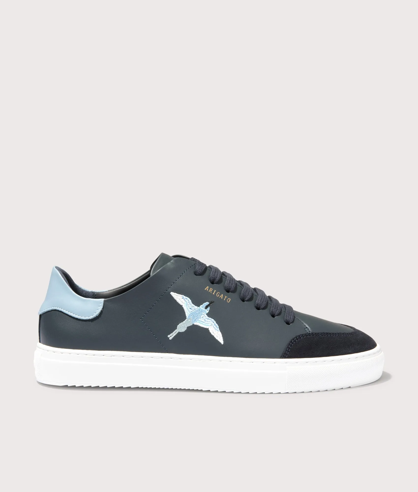 Clean 90 Triple E-Embroidery Bird Sneakers