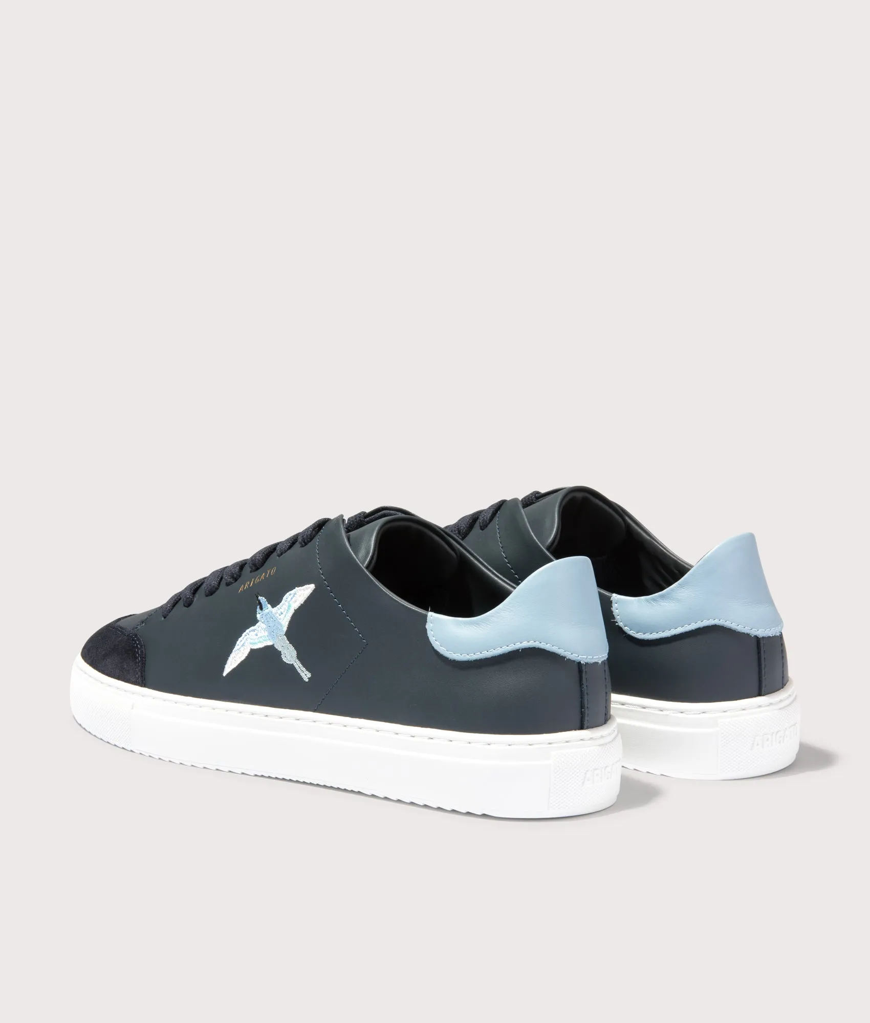 Clean 90 Triple E-Embroidery Bird Sneakers