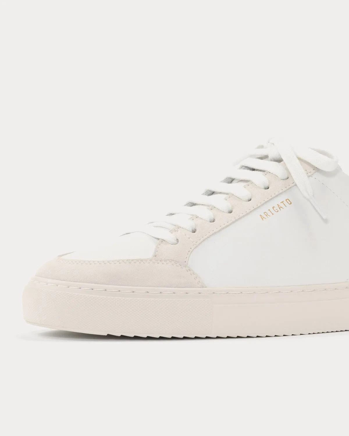 Clean 90 Triple White / Beige Low Top Sneakers