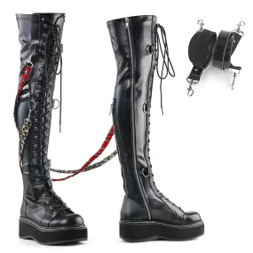 DemoniaCult Emily 377 Womens Platform Over-Knee-Boots
