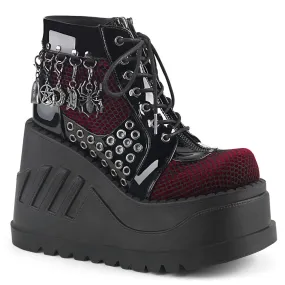 DemoniaCult Stomp 18 Womens Platform Ankle Length Boots