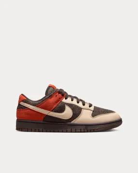 Dunk Low 'Red Panda' Velvet Brown / Sand Drift Low Top Sneakers