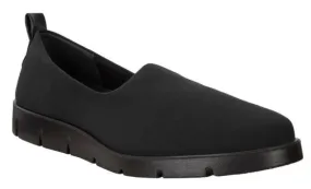 ECCO Bella Black Textile Slip On Shoe