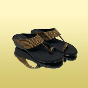 Ethnic Wedge Sandals