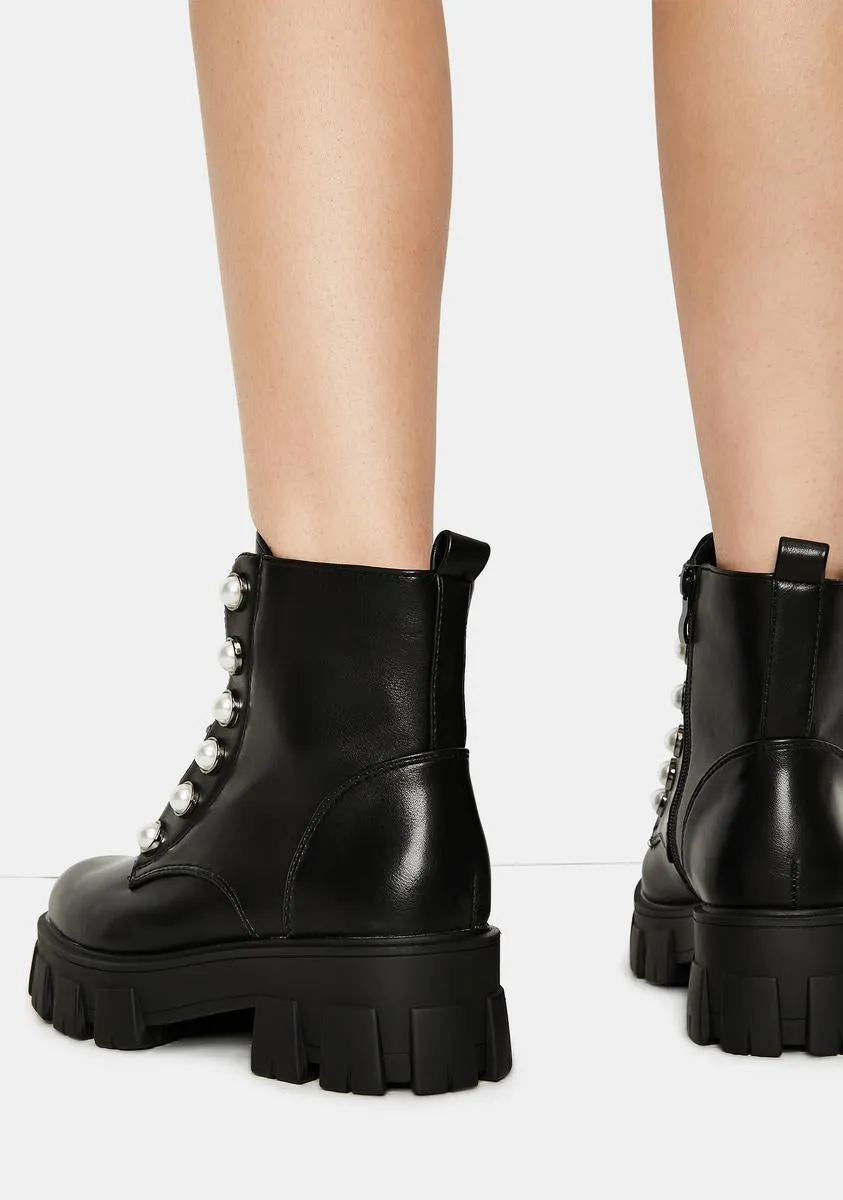 Fierce Hiker Ankle Boots