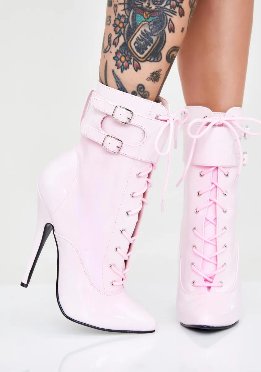 Fine Frenemy Lace Up Heels