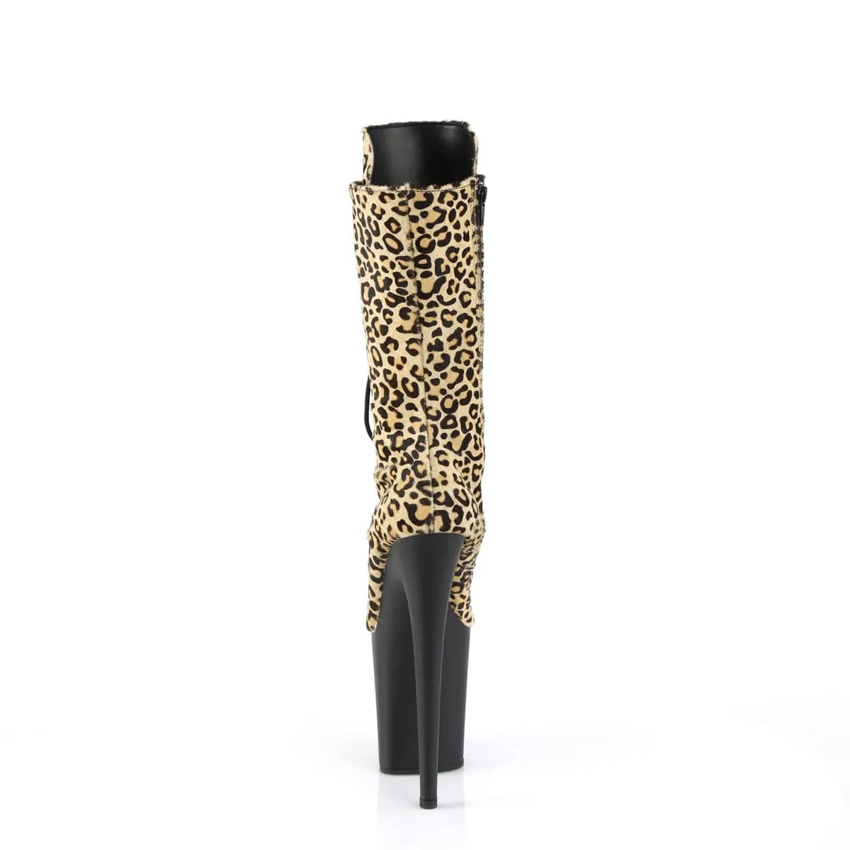 FLAMINGO-1050LP Black & Brown Calf High Boots