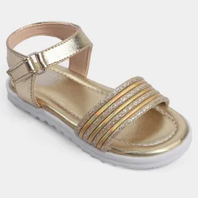 Girls Sandal SA-28-Golden