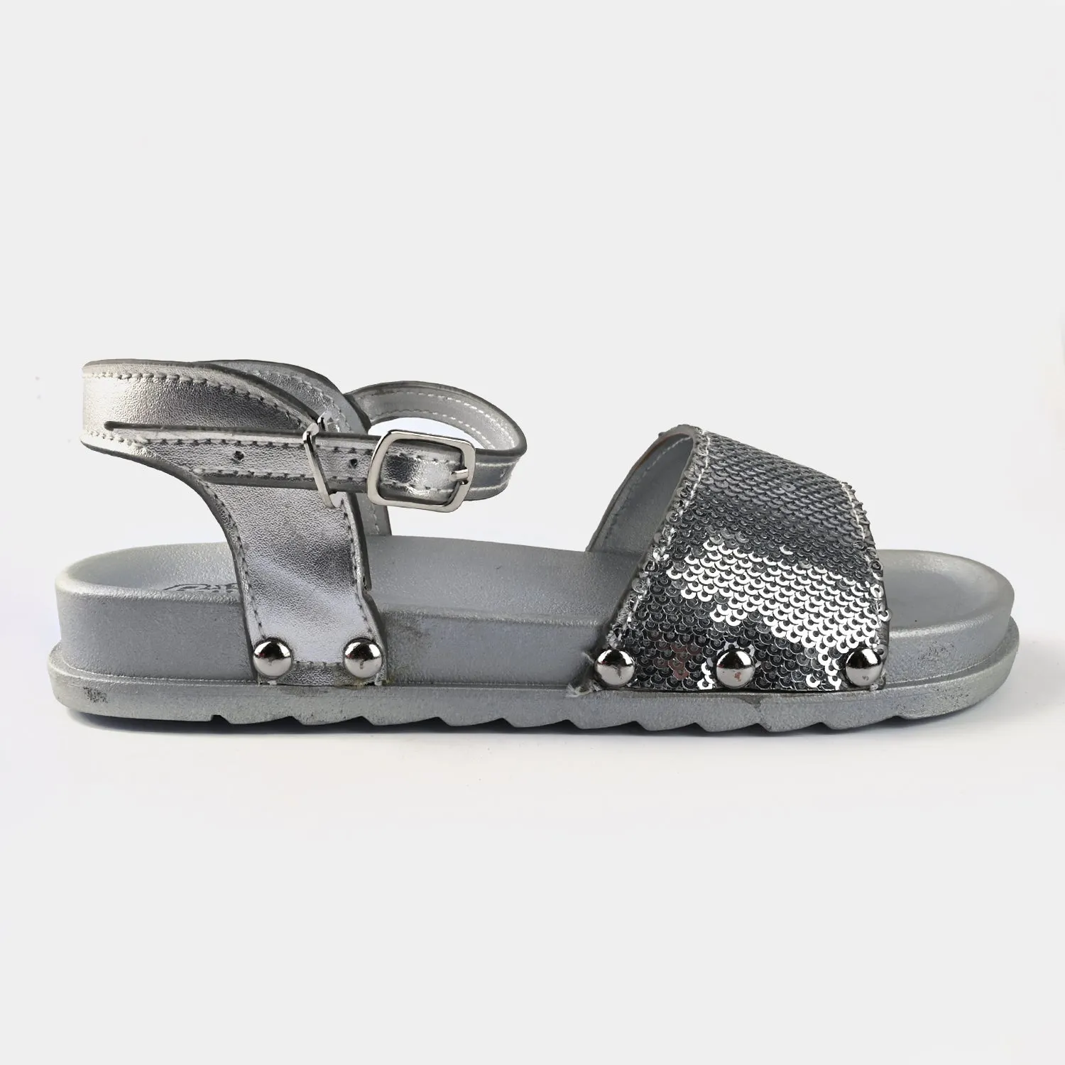 Girls Sandal SA-34-SILVER