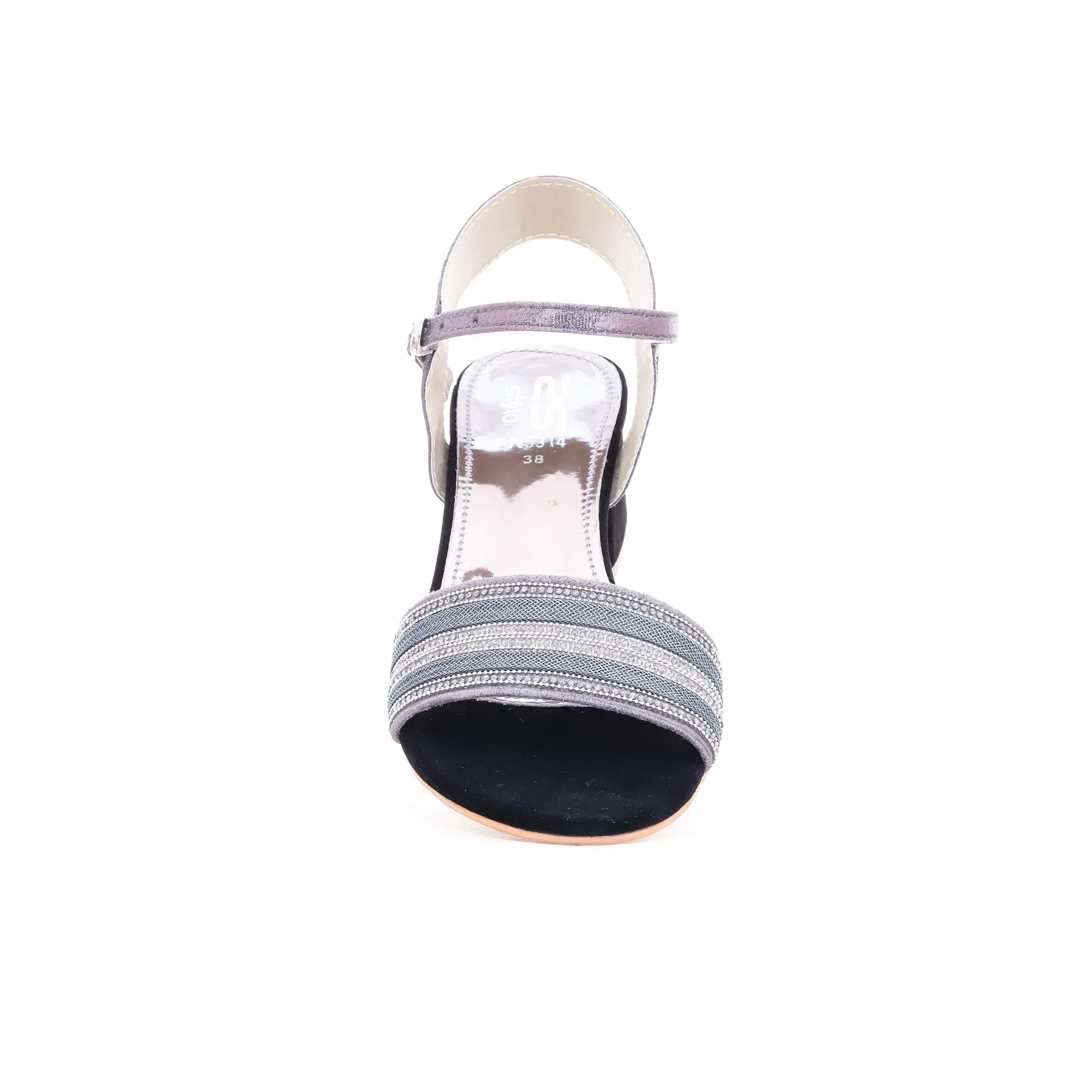 Grey Fancy Sandal FN5314