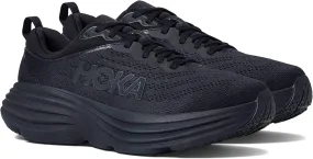 HOKA ONE ONE Women's Walking Shoe Trainers, 6.5 US (Black Monochrome, US Footwear Size System, Adult, Women, Numeric, Medium, 10.5)