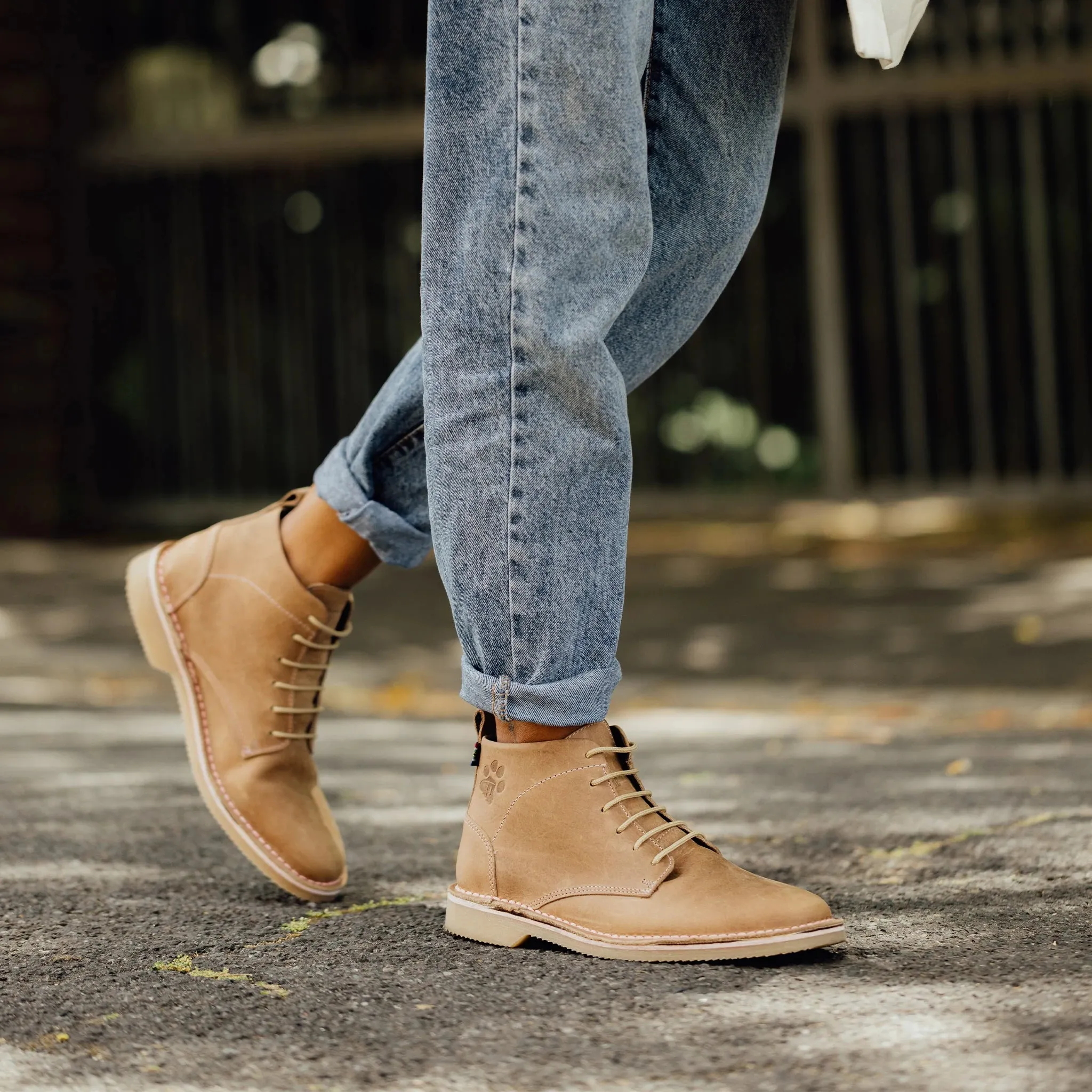 Ladies Safari Veldskoen (Natural Sole)