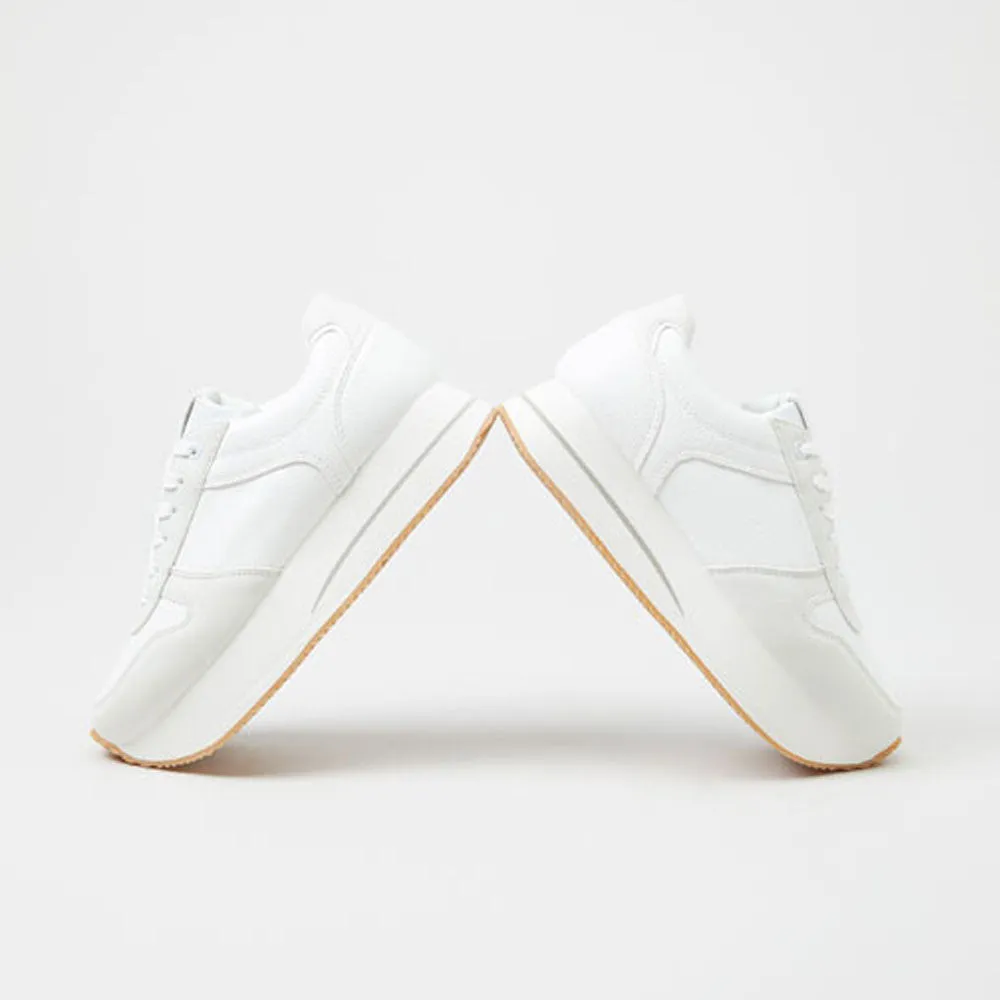 Lefties- PLATFORM SNEAKERS White