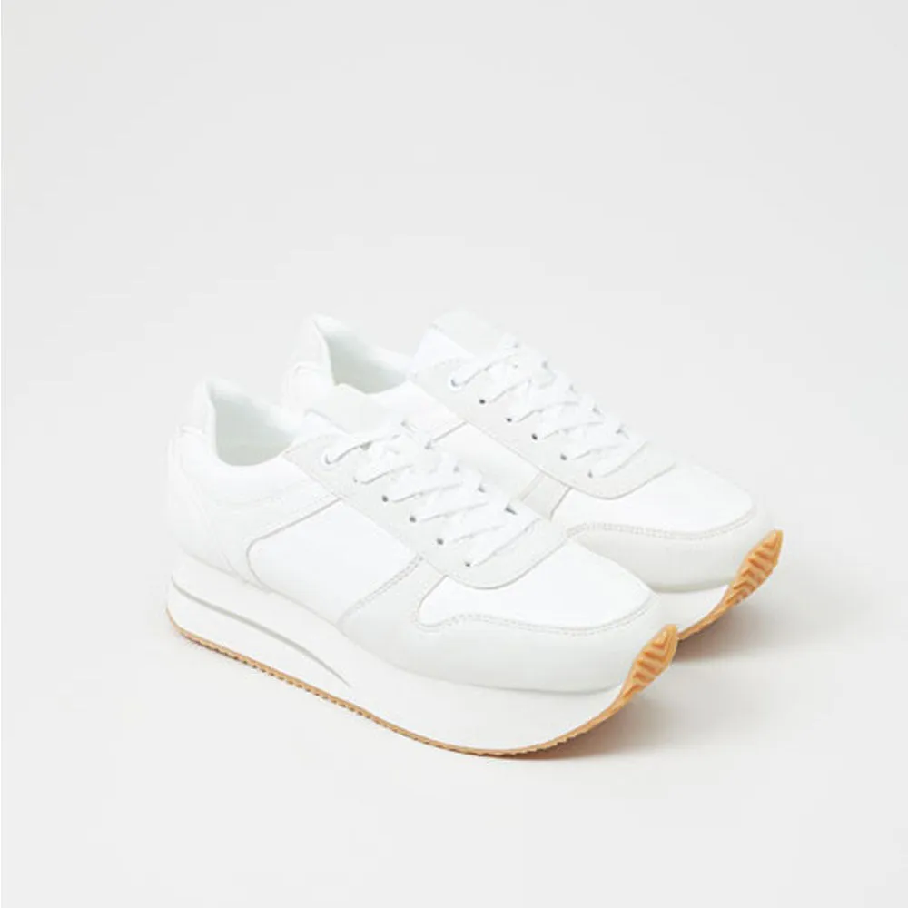 Lefties- PLATFORM SNEAKERS White