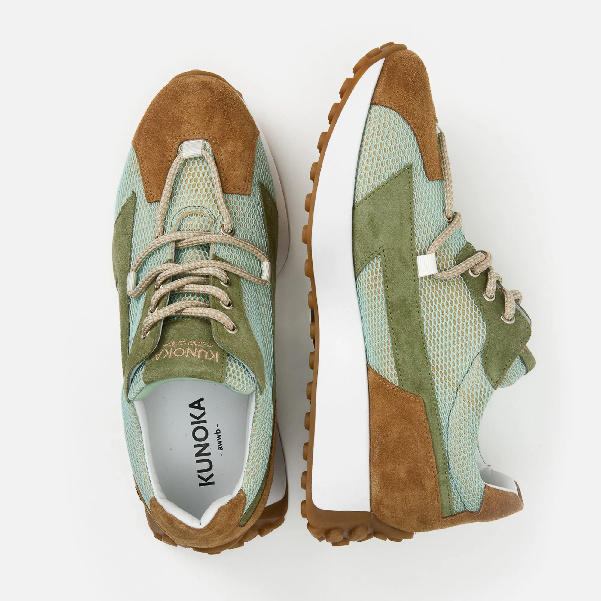 LUNA platform sneaker - Mint