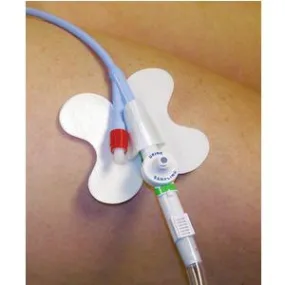 MC Johnson 54456 Cath-Secure Plus Tube Holder, 2(1/2) inch, Butterfly Base, One tube holder