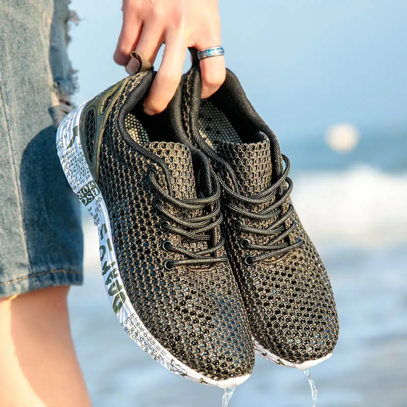 Men Outdoor Breathable Mesh Shoes Beach Water Sandals