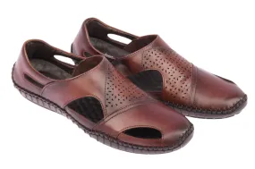 Mens leather fisherman sandal 996503