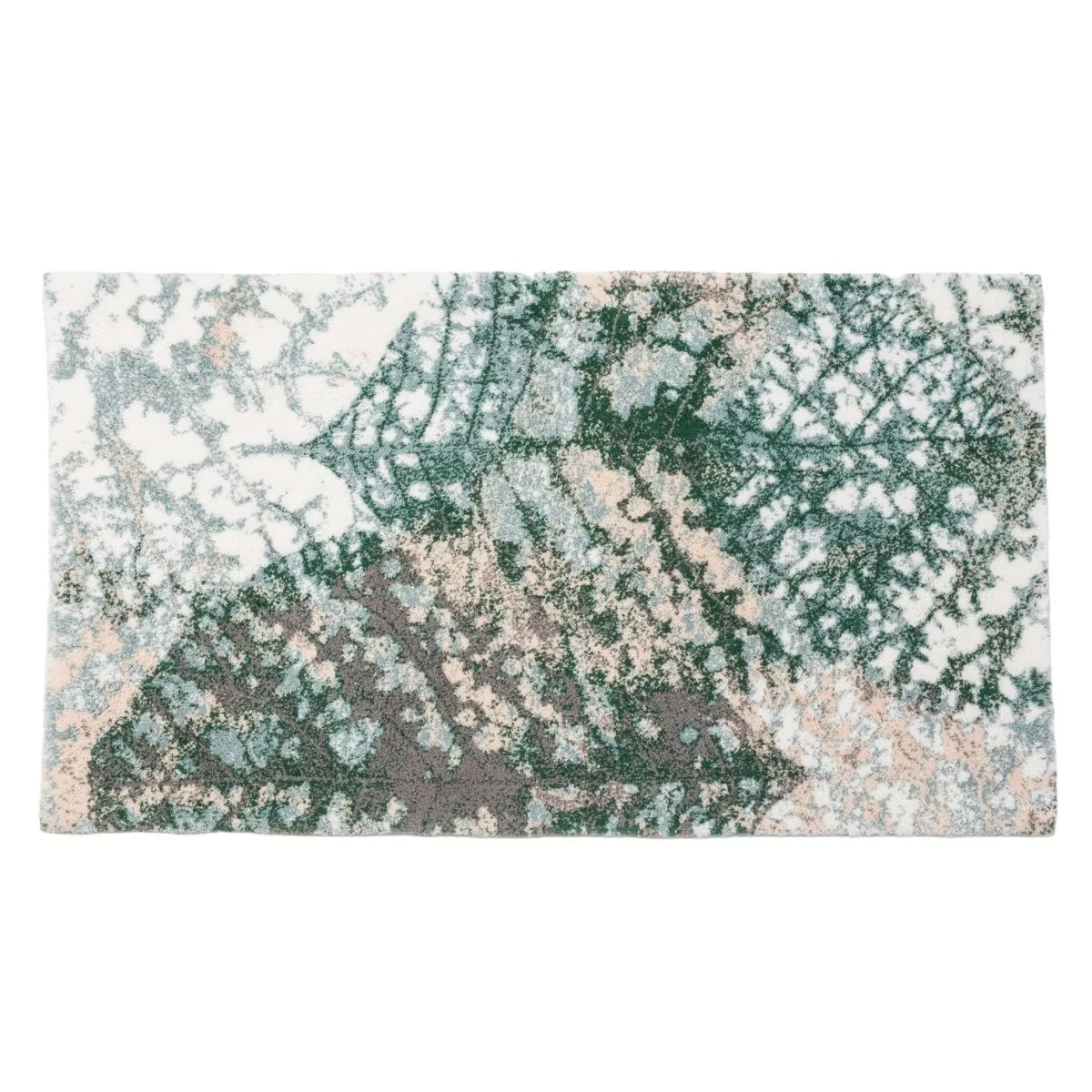 Monoke 27x47 Aqua 210 Bath Rug by Abyss