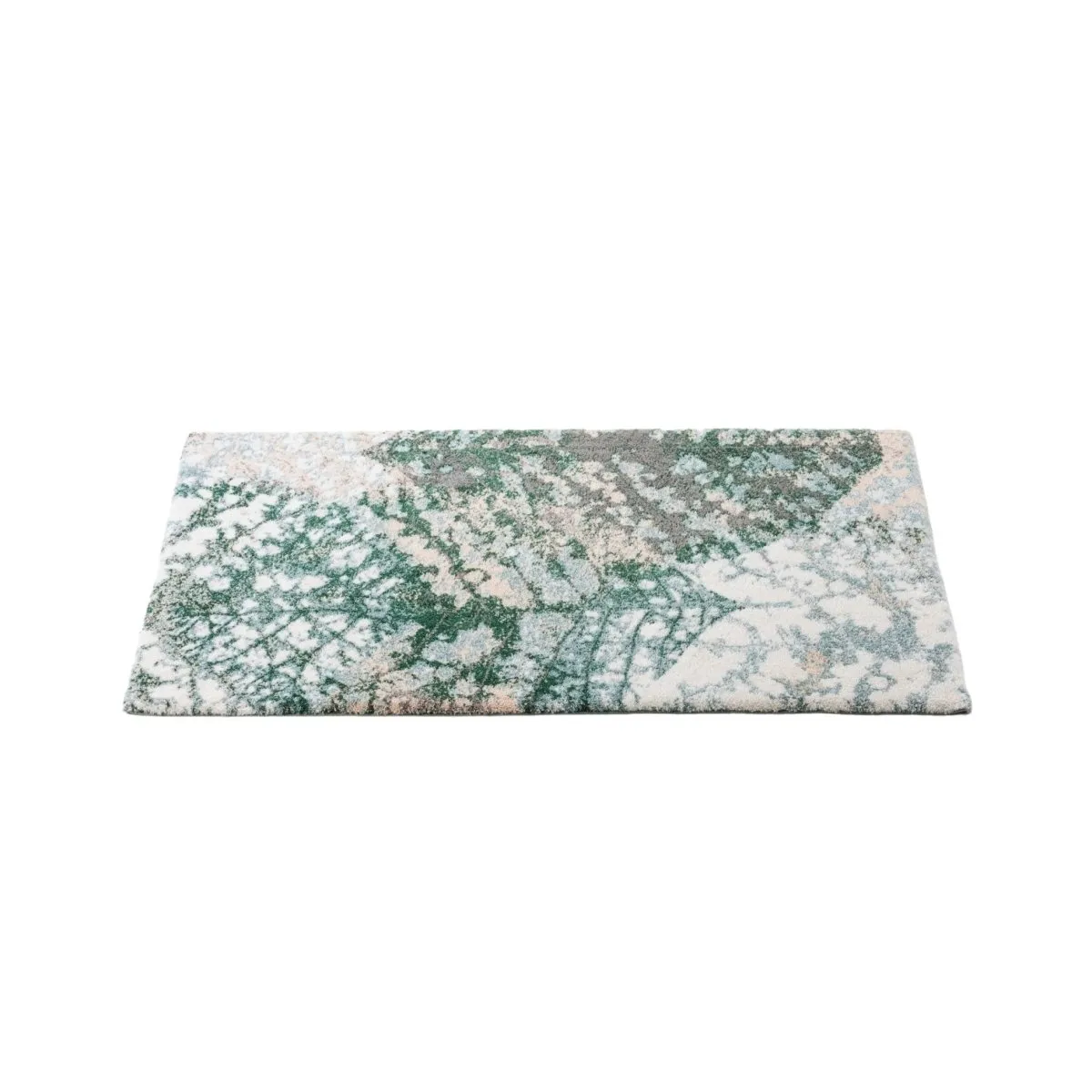 Monoke 27x47 Aqua 210 Bath Rug by Abyss