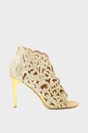Party Wear Sandal I23648-Golden