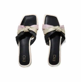 Patmos Black Flats