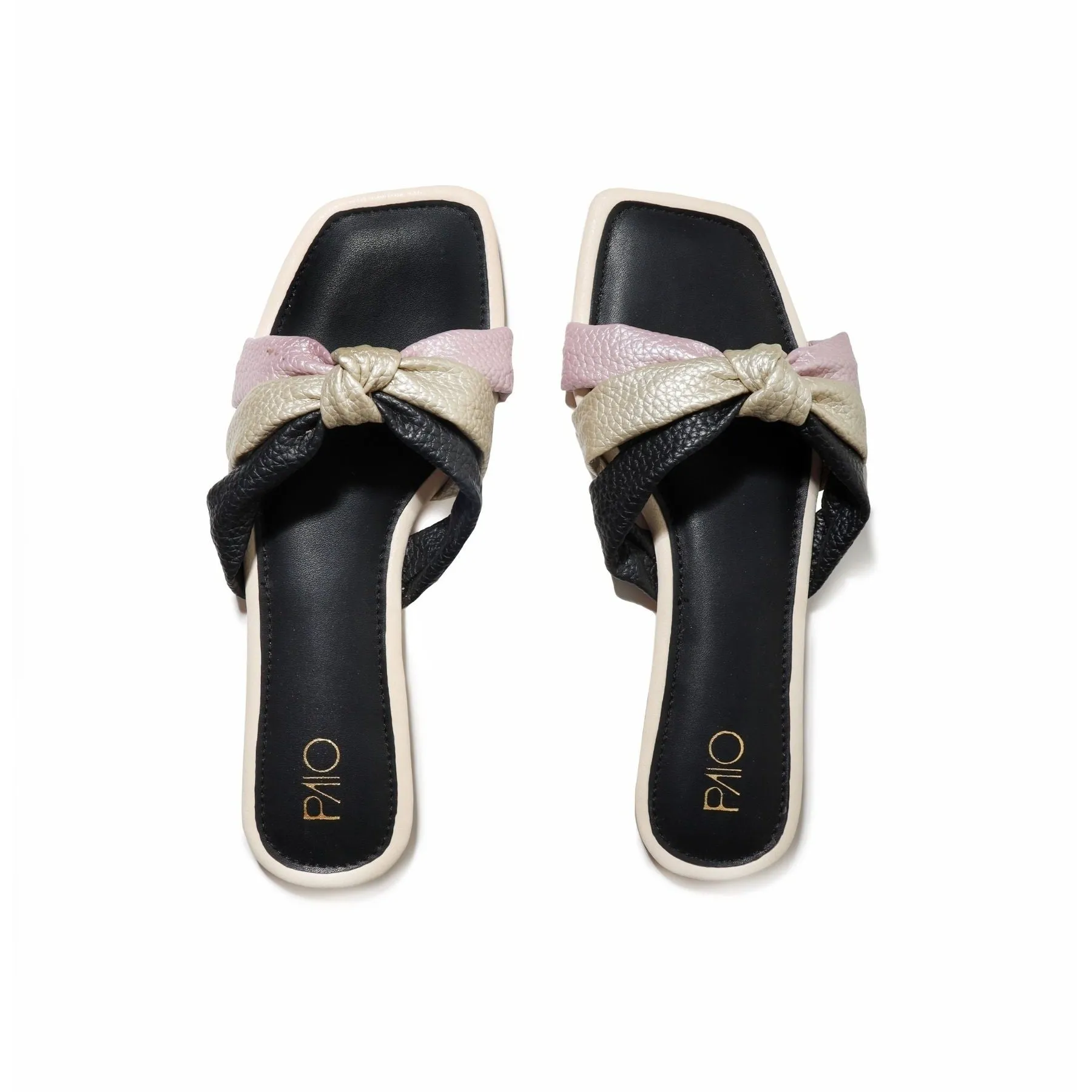Patmos Black Flats