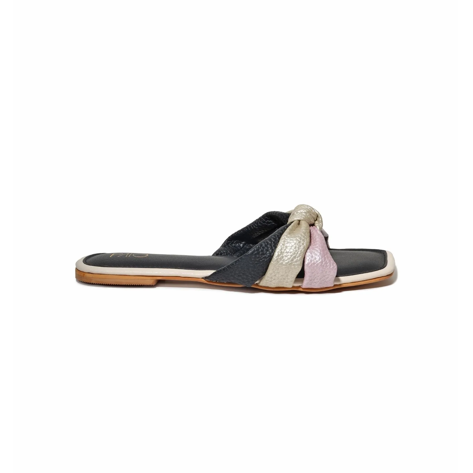 Patmos Black Flats
