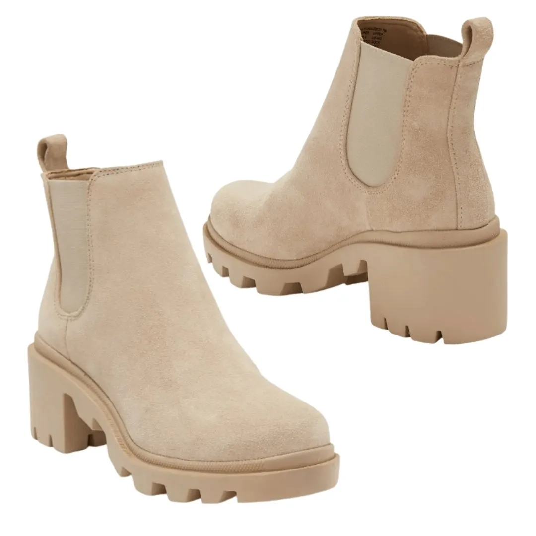 Priscilla Block Chelsea Booties
