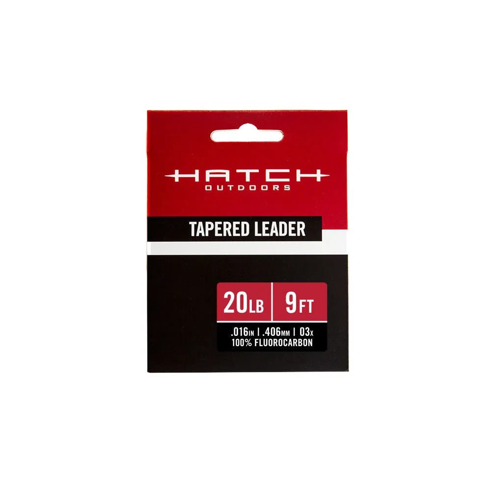 Professional Series Fluorocarbon Tapered Leader, 9FT