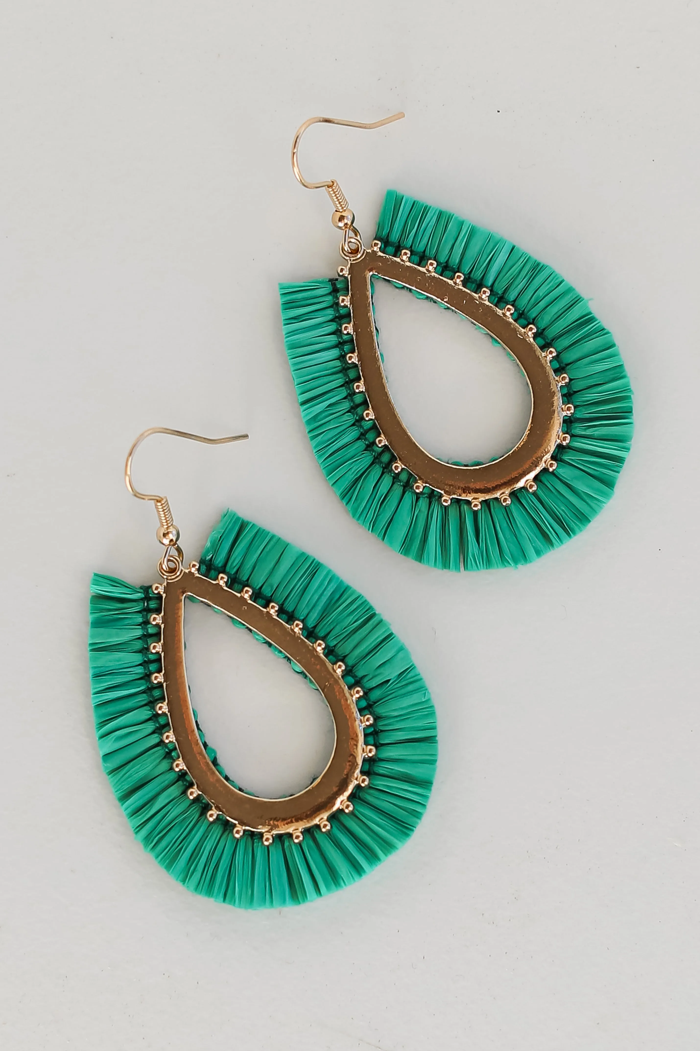 Rowan Fringe Teardrop Earrings