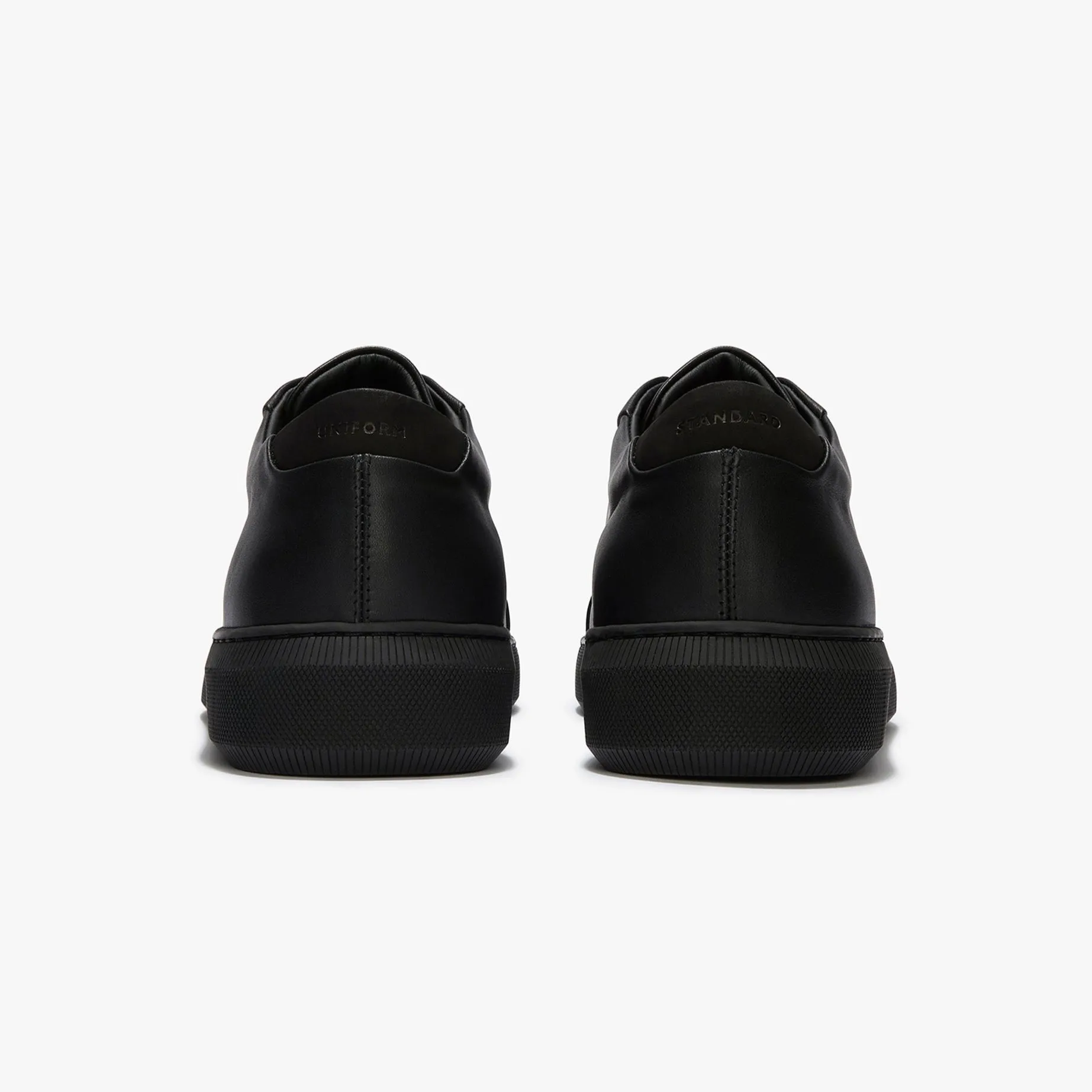 Series 8 Triple Black Leather Mens