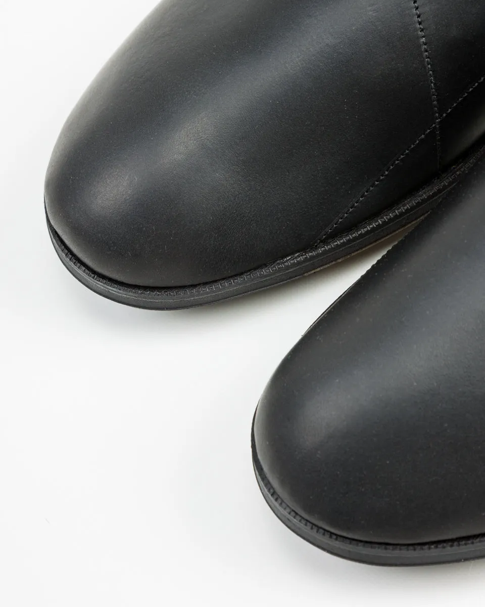 Spider Slip-Ons - Black Guidi Calf