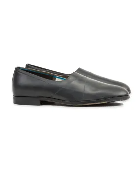 Spider Slip-Ons - Black Guidi Calf