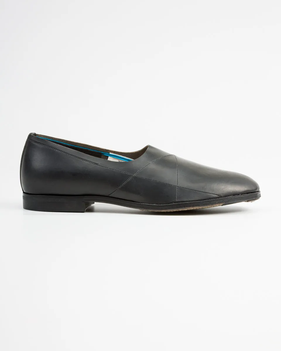 Spider Slip-Ons - Black Guidi Calf