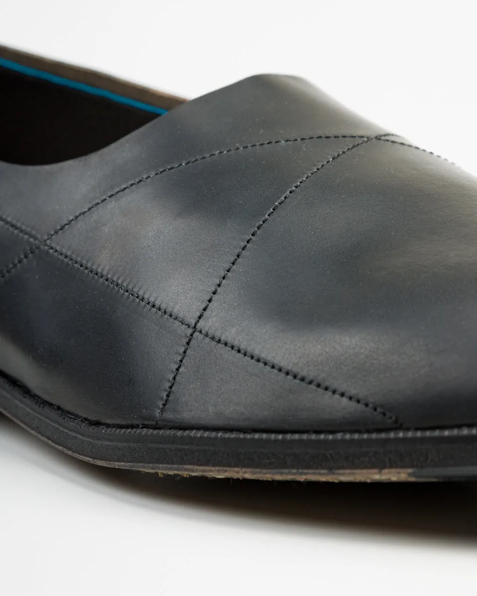 Spider Slip-Ons - Black Guidi Calf