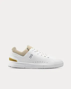 The Rodger Advantage White / Bronze Low Top Sneakers