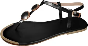 Thong Sandals for Women Beach,2020 New Womens Bohemia Flat Sandals Summer Beach Glitter Beaded Flip-Flop Thong Shoes