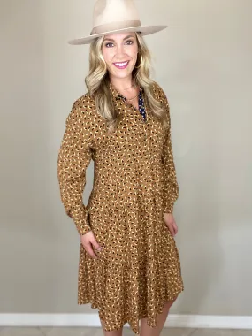 Tiered Shirtdress